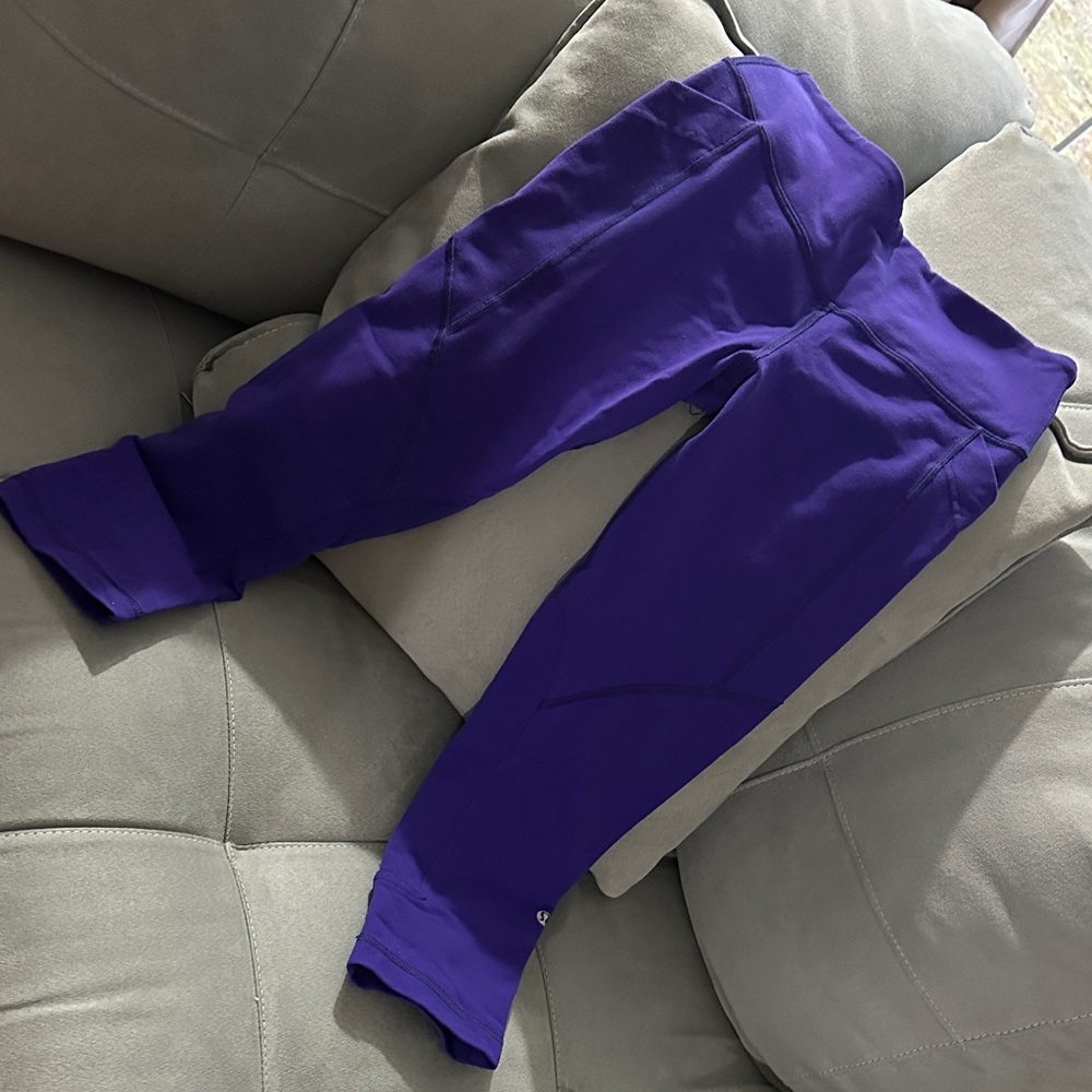 lululemon athletica Deep Purple Leggings